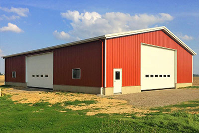 new pole barn construction in Lancaster, PA