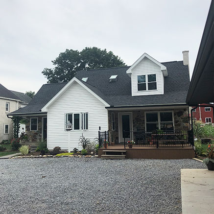 new siding, roof, and entire home construction in Paoli, PA