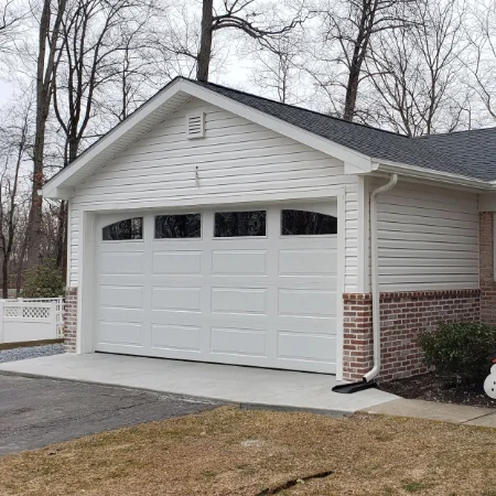 new two car, detached garage in Paoli, PA