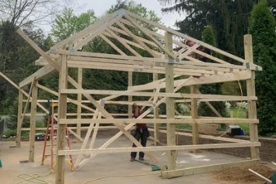 new pole barn construction in Exton, PA